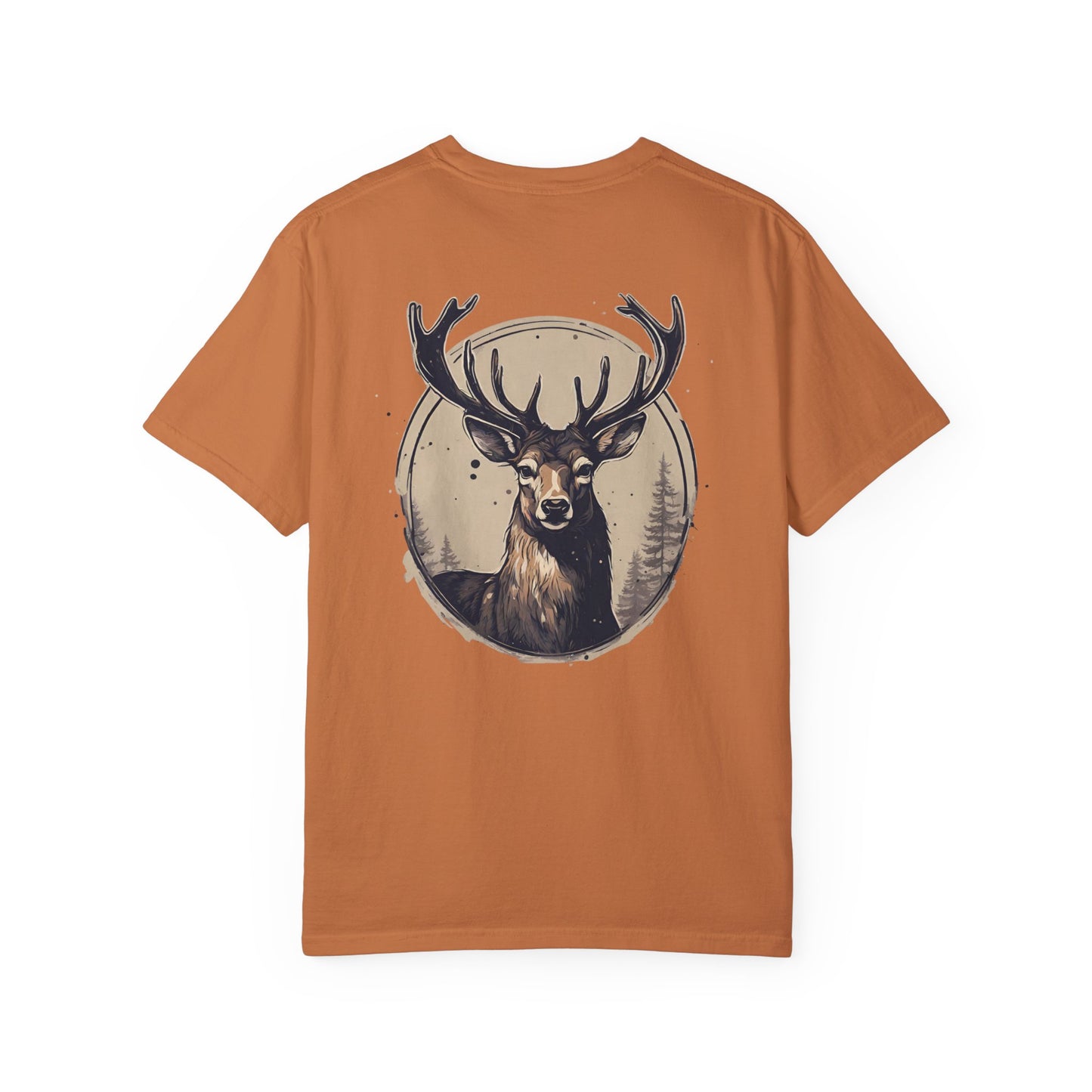 Deer With Specs El Rancho Black Logo T-shirt