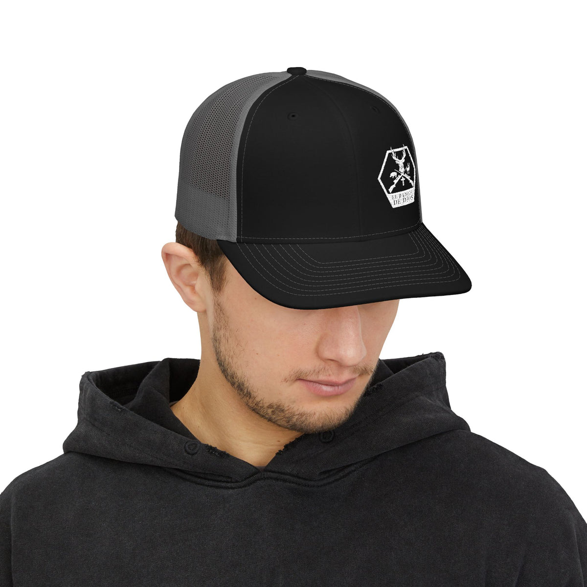 El Rancho Embroidered Richardson Trucker Cap