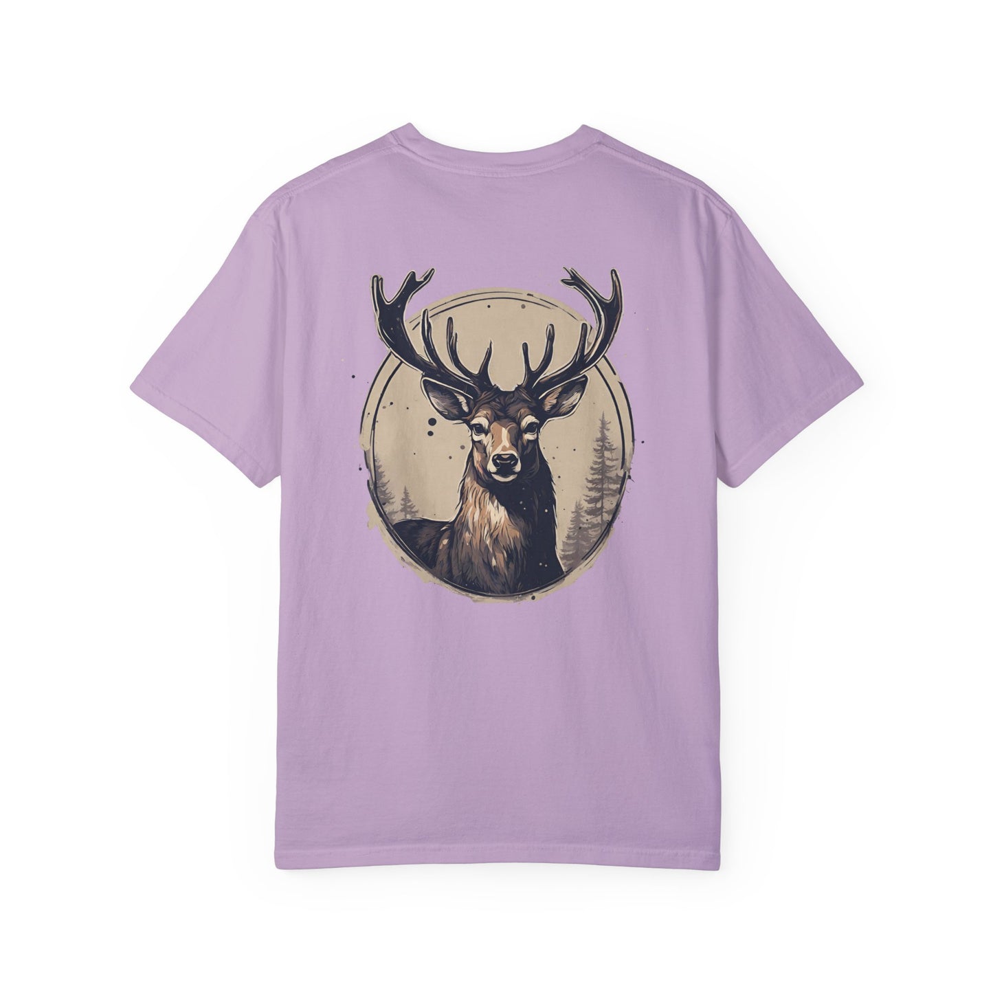 Deer With Specs El Rancho Black Logo T-shirt