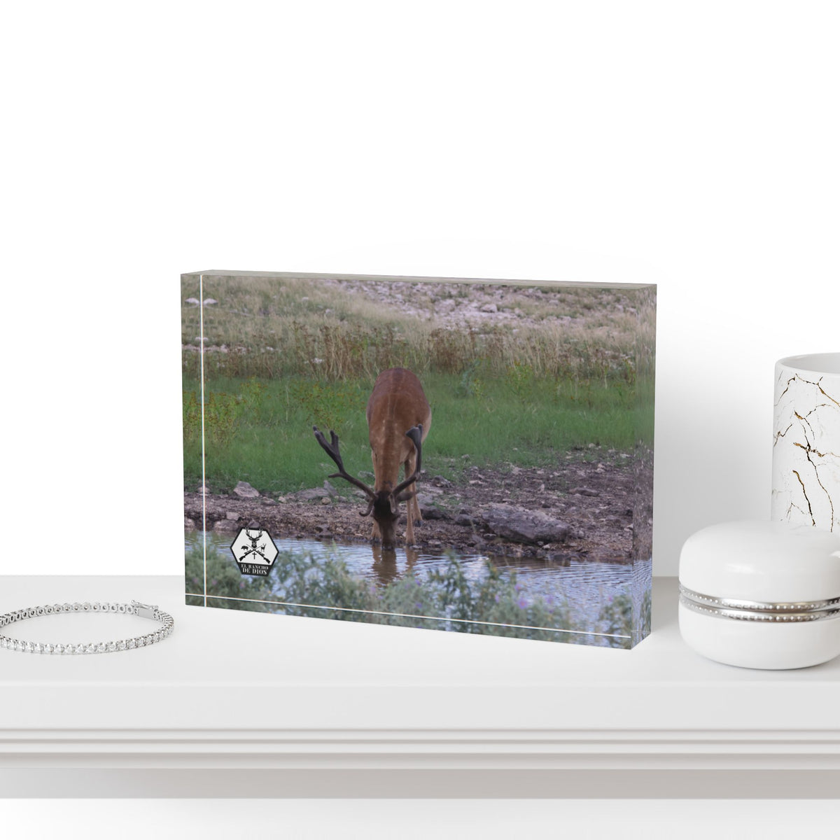 Personalized El Rancho Photo Block