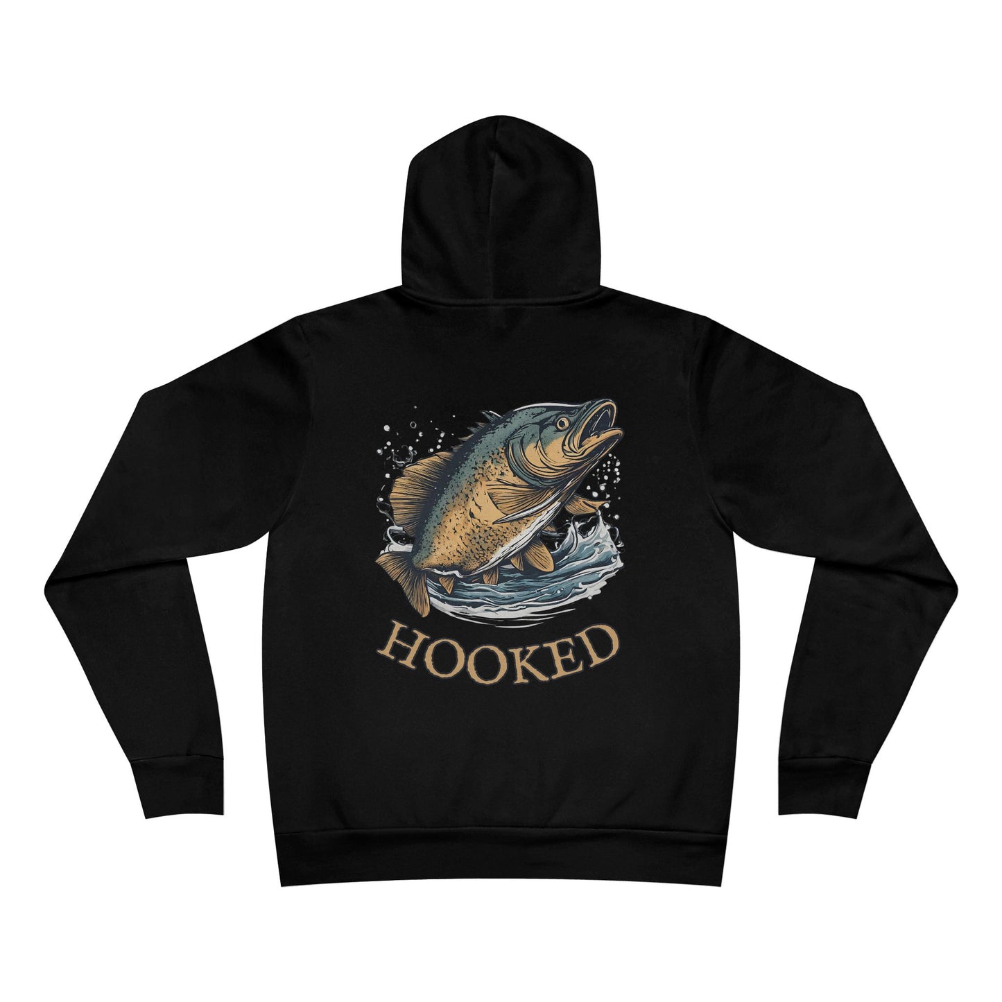 Hooked El Rancho Logo Unisex Garment-Dyed Hoodie