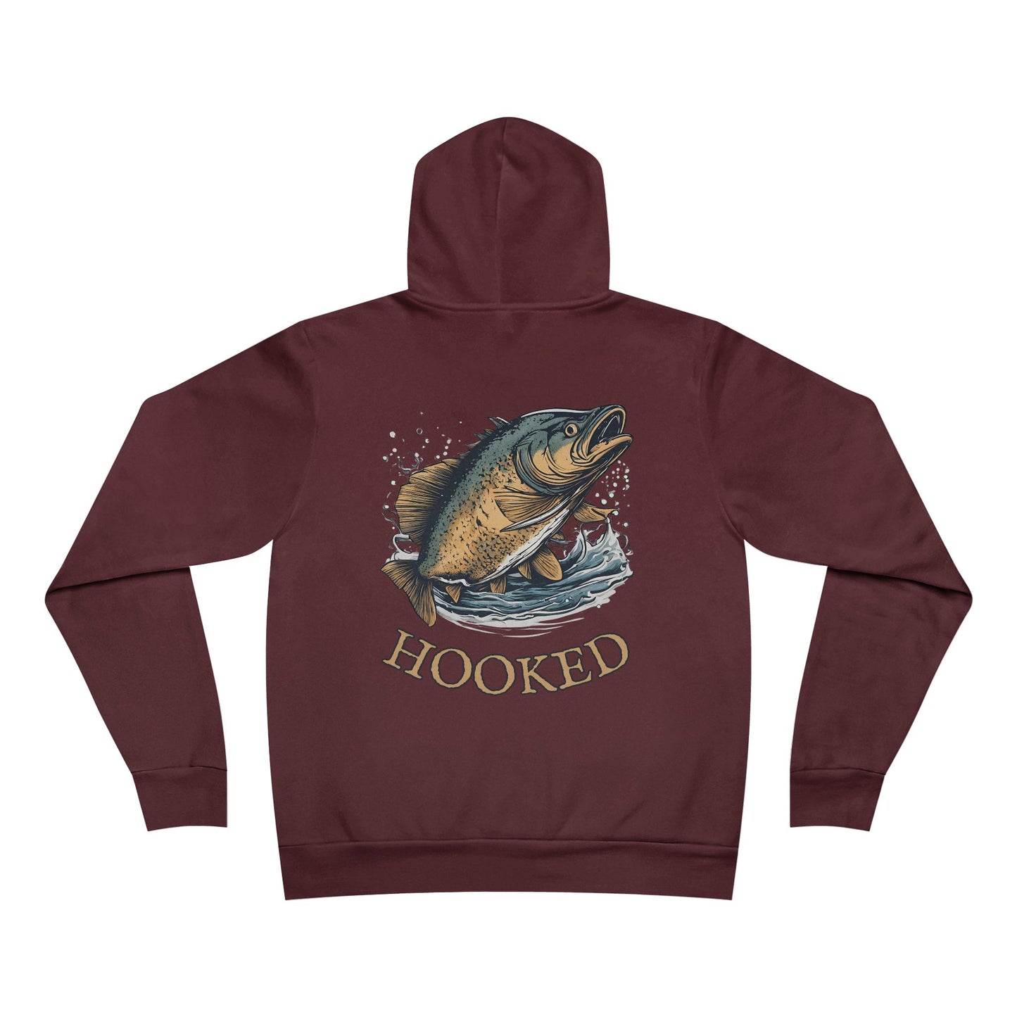 Hooked El Rancho Logo Unisex Garment-Dyed Hoodie