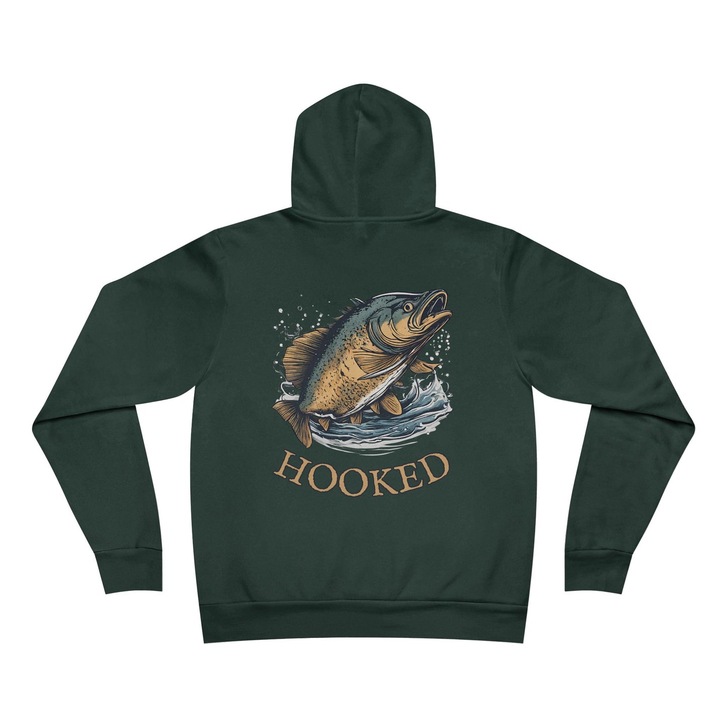 Hooked El Rancho Logo Unisex Garment-Dyed Hoodie