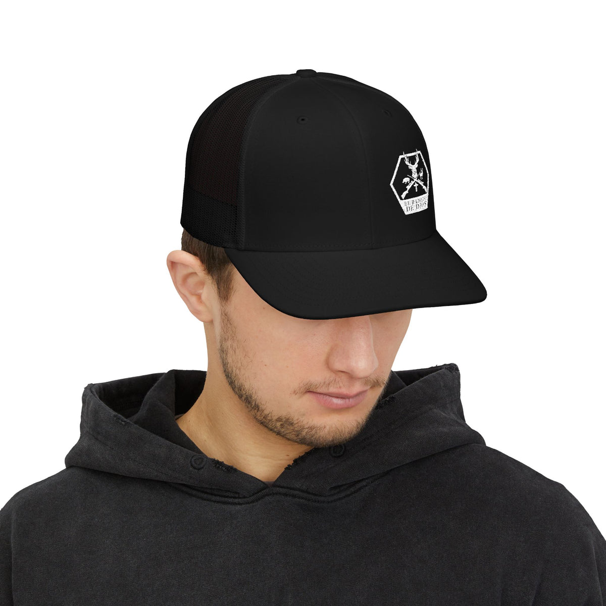 El Rancho Embroidered Richardson Trucker Cap