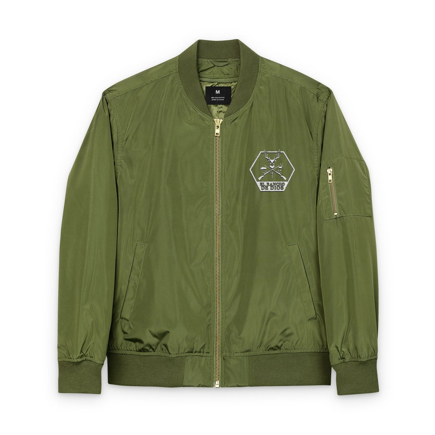 El Rancho Recycled Bomber Jacket (Embroidery)