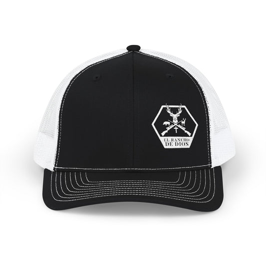 El Rancho Embroidered Richardson Trucker Cap