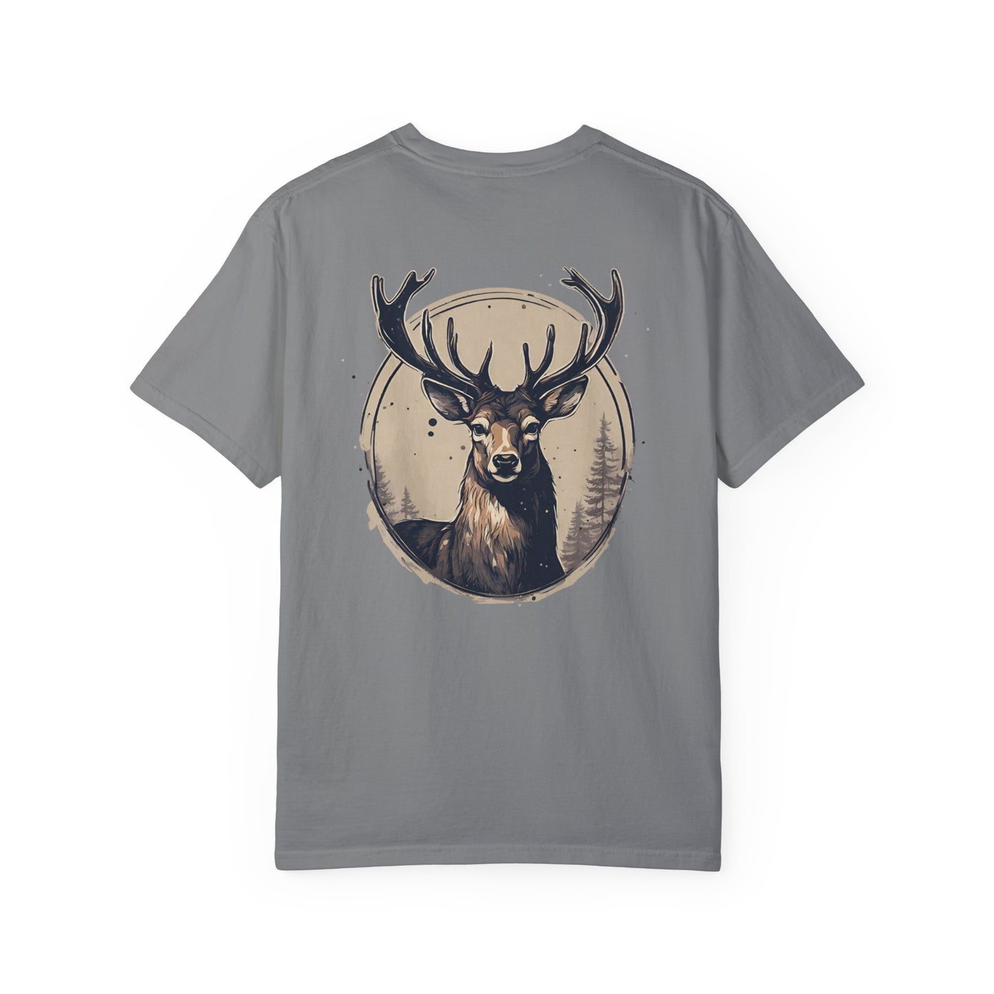 Deer With Specs El Rancho Black Logo T-shirt