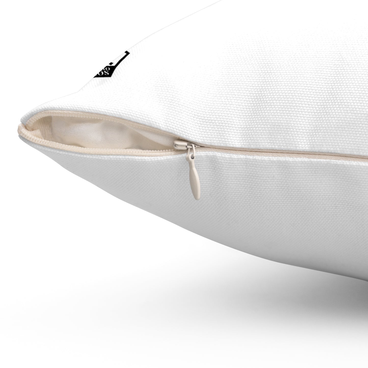 Custom El Rancho Picture Spun Polyester Square Pillow