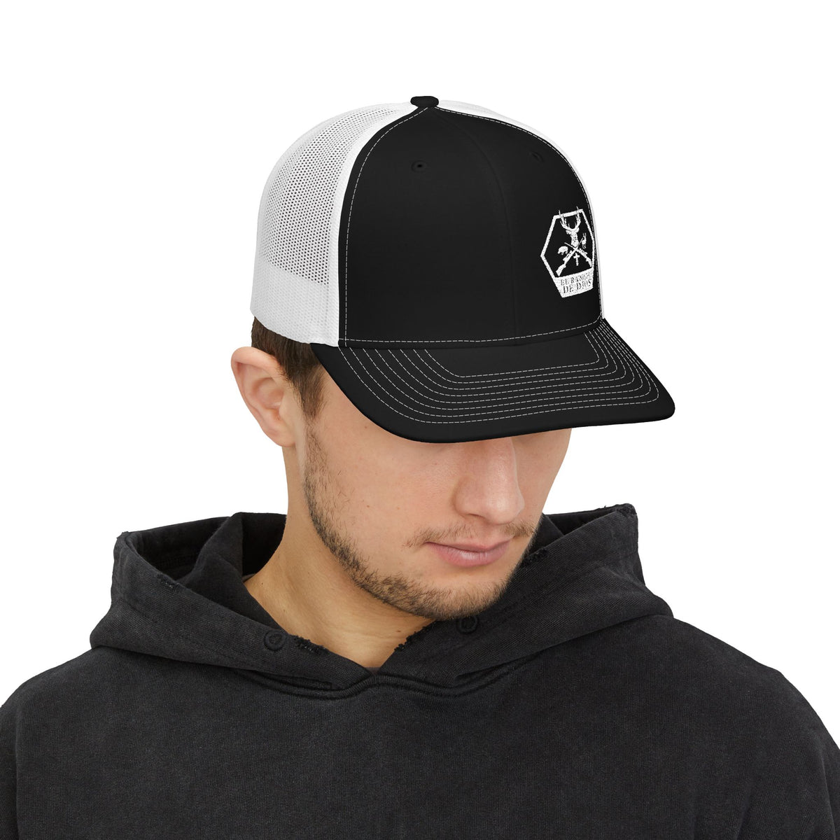 El Rancho Embroidered Richardson Trucker Cap
