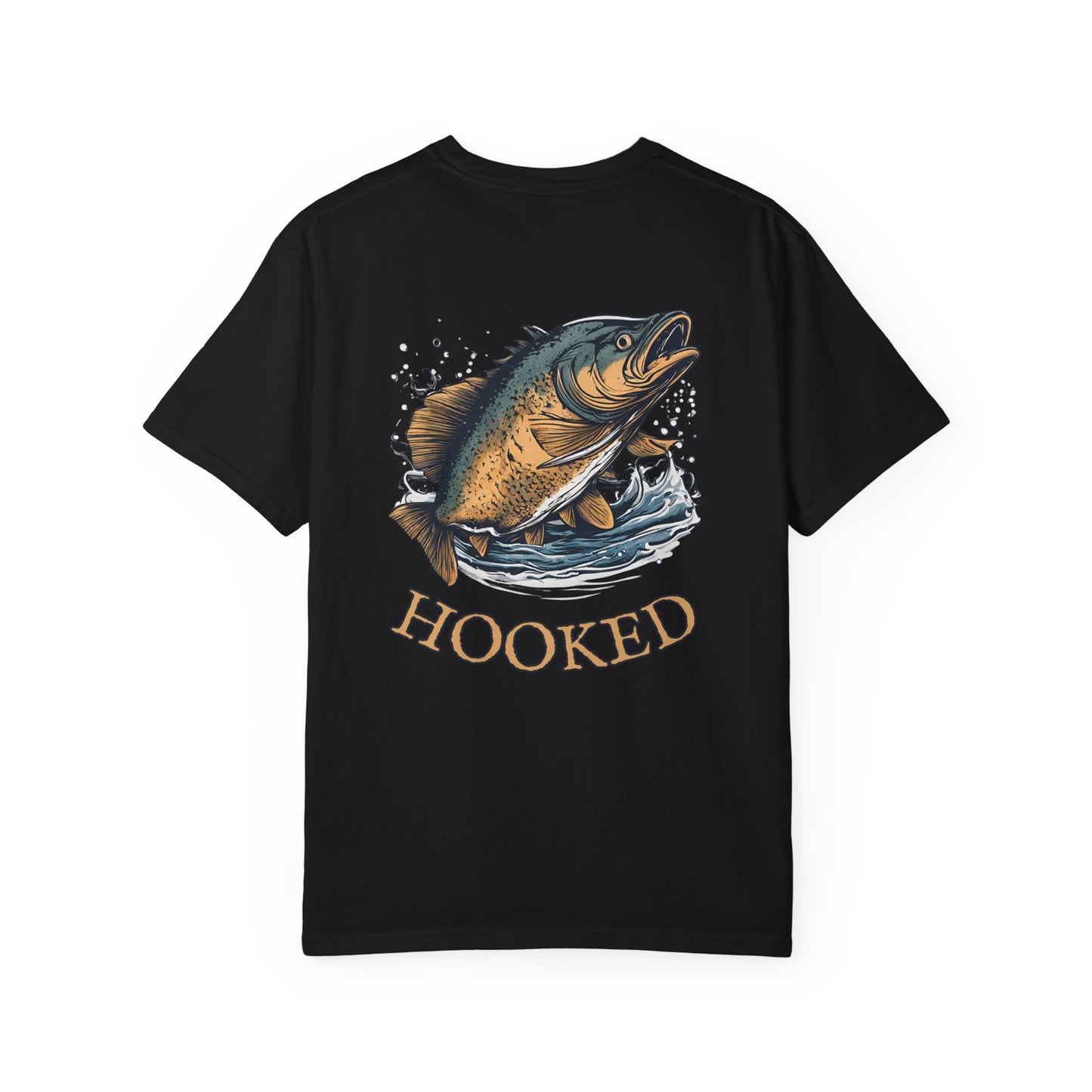 Hooked El Rancho Black Logo T-shirt