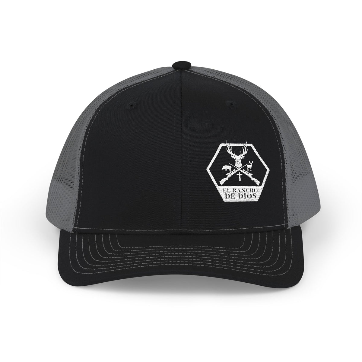El Rancho Embroidered Richardson Trucker Cap