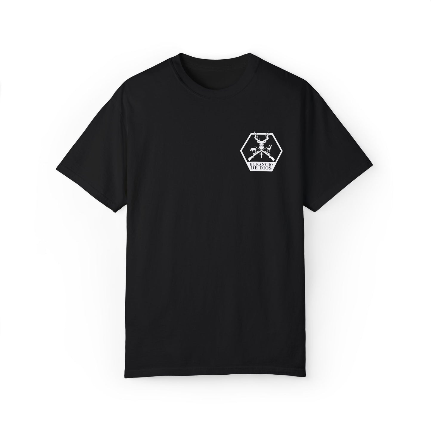 Deer With Specs El Rancho Black Logo T-shirt