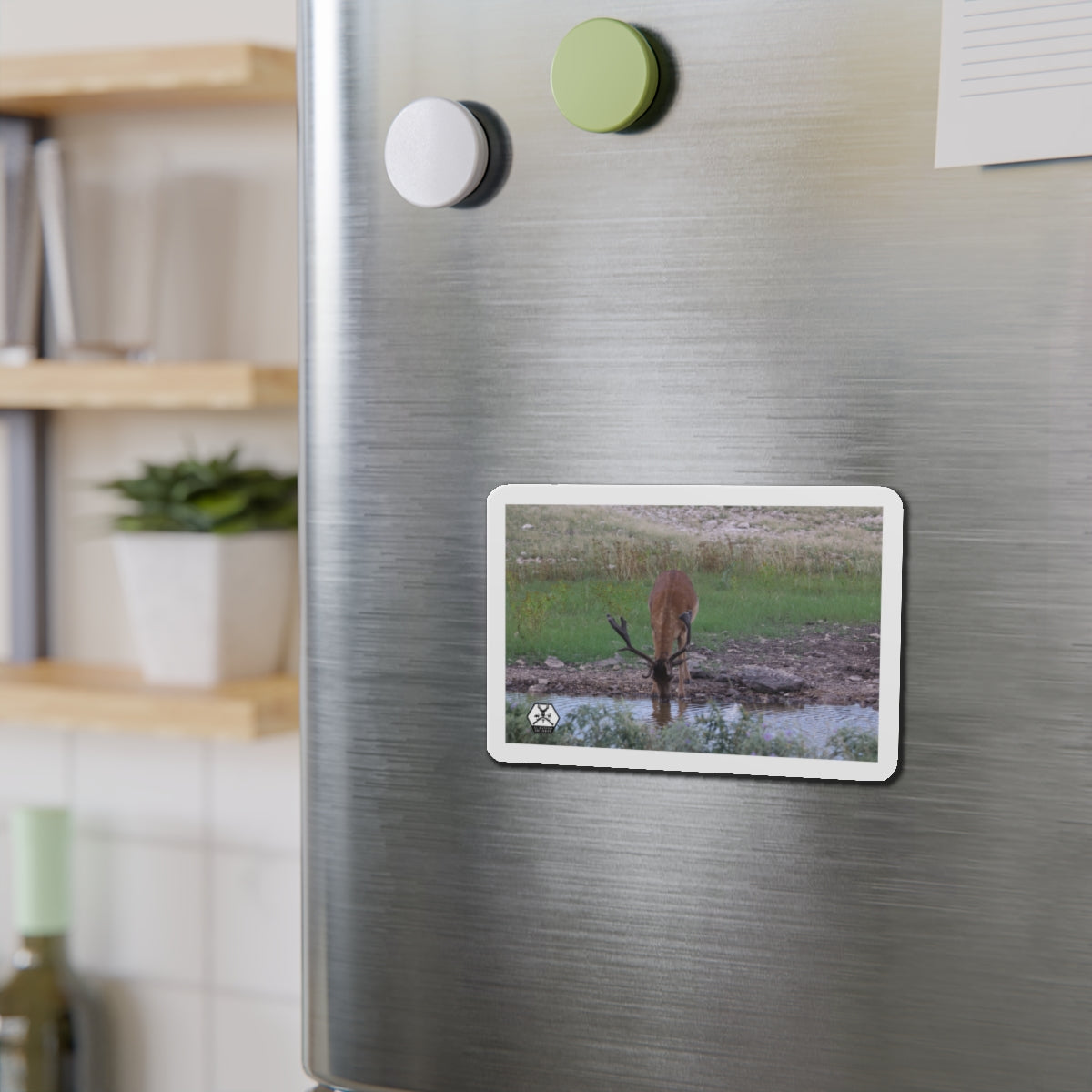 Personalized El Rancho Die-Cut Magnets