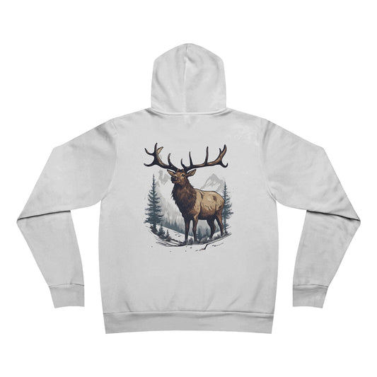 Snow Elk El Rancho Unisex Garment-Dyed Hoodie