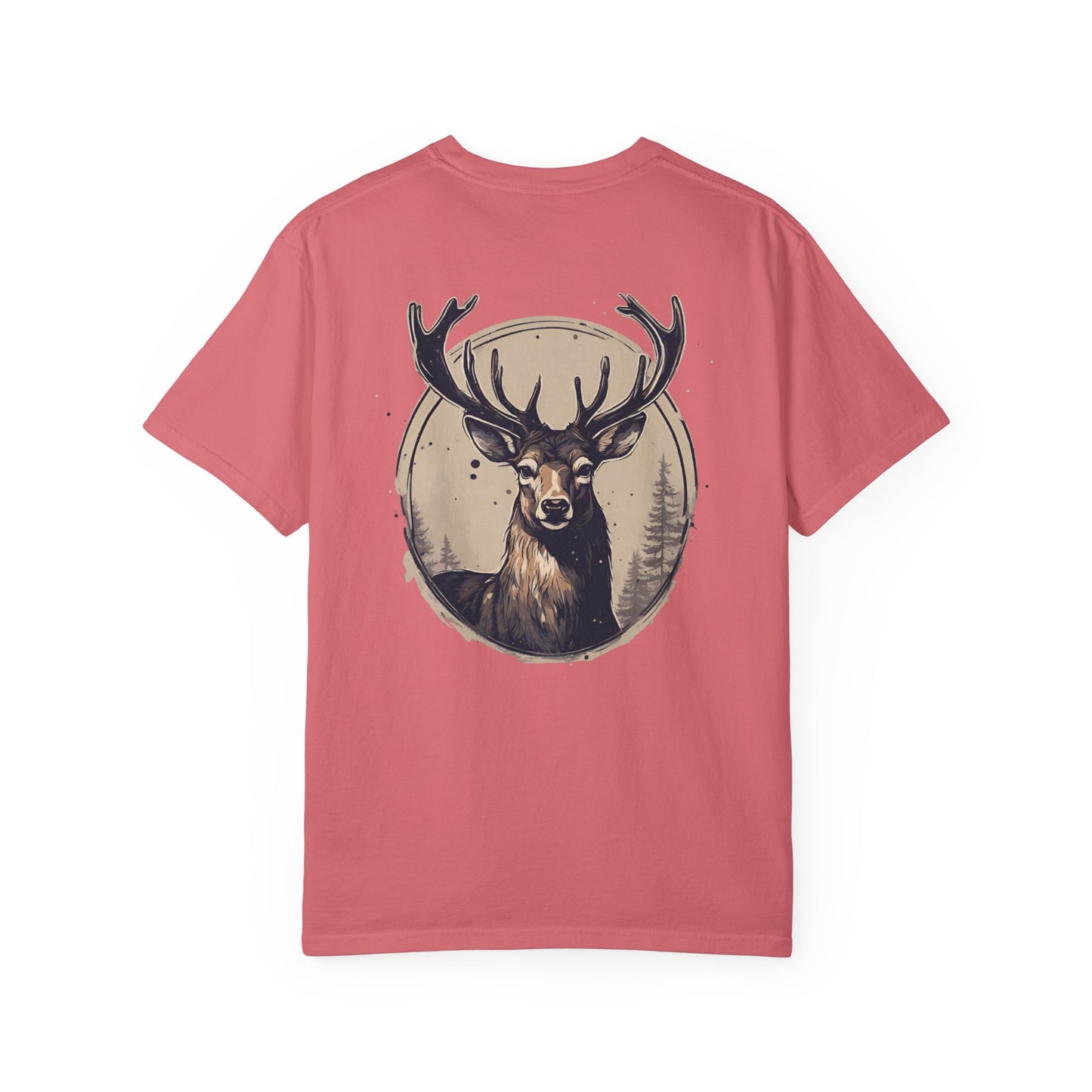 Deer With Specs El Rancho Black Logo T-shirt