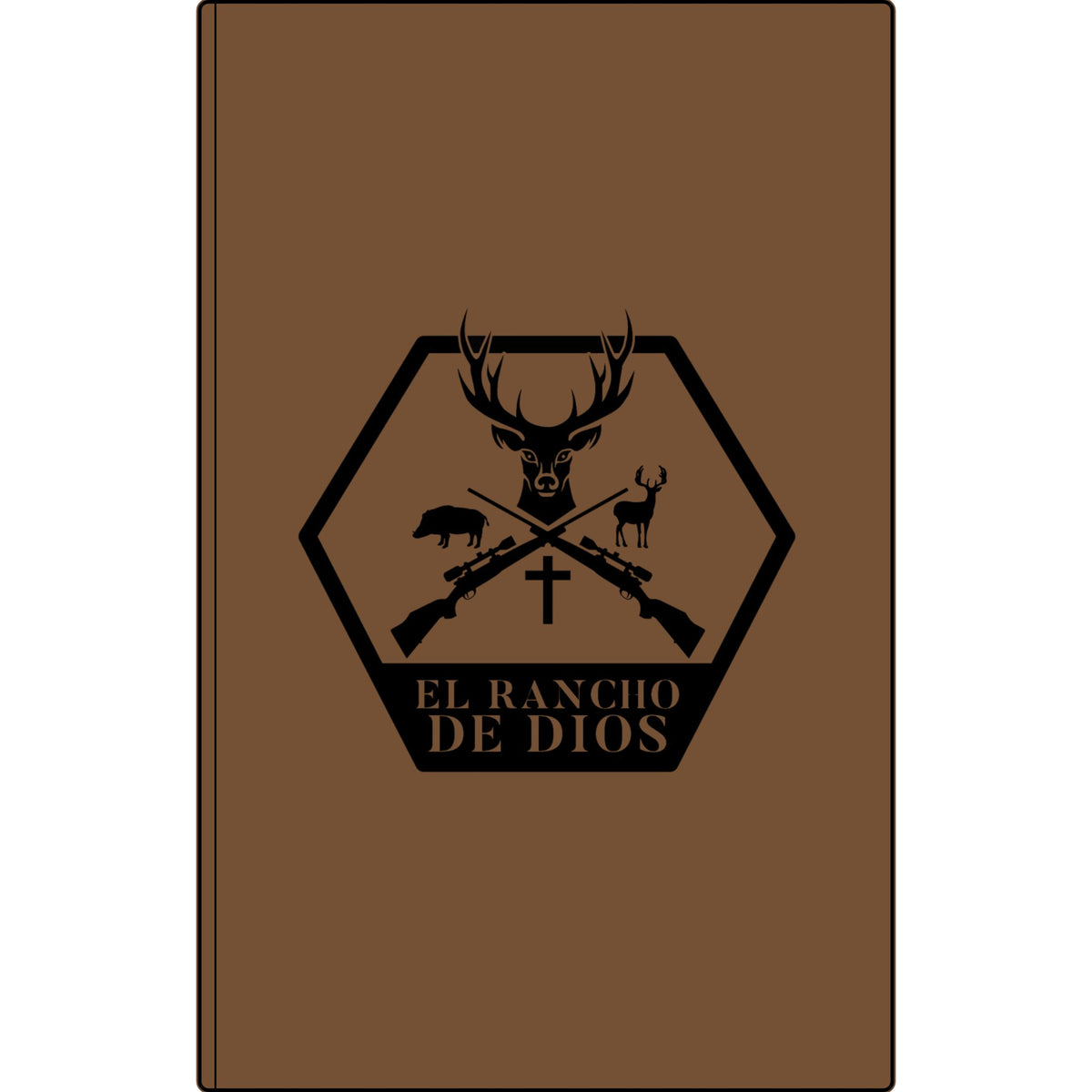 El Rancho Vegan Leather Journal (Engraving)