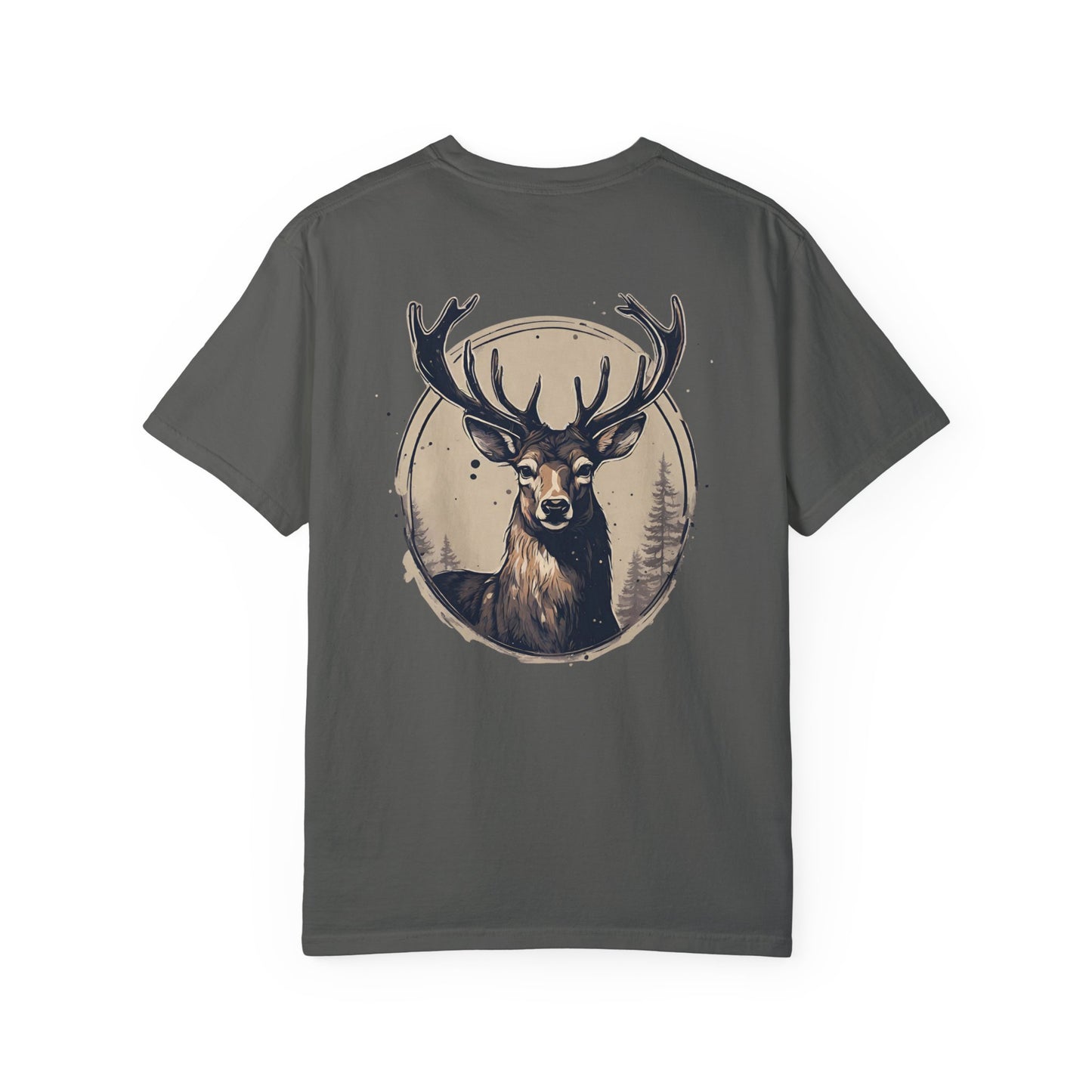 Deer With Specs El Rancho Black Logo T-shirt