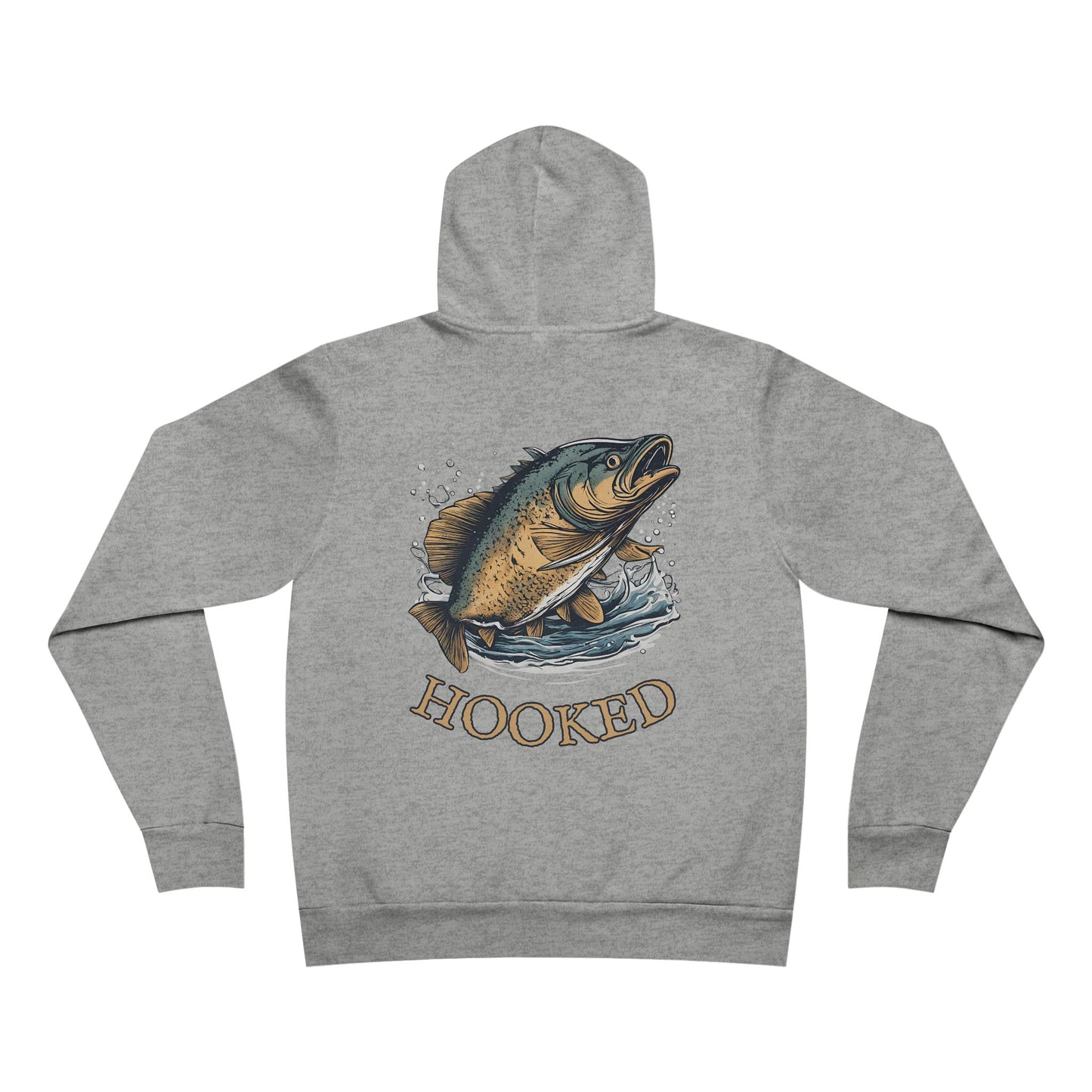 Hooked El Rancho Logo Unisex Garment-Dyed Hoodie