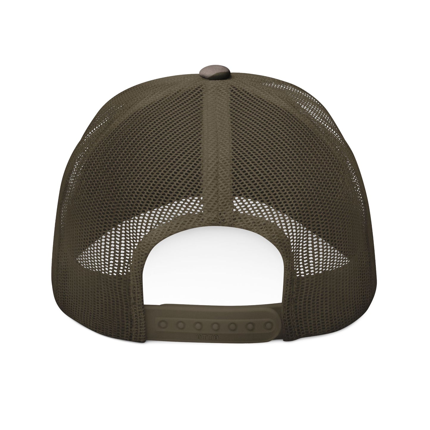 El Rancho Camouflage Trucker Hat (Embroidery)