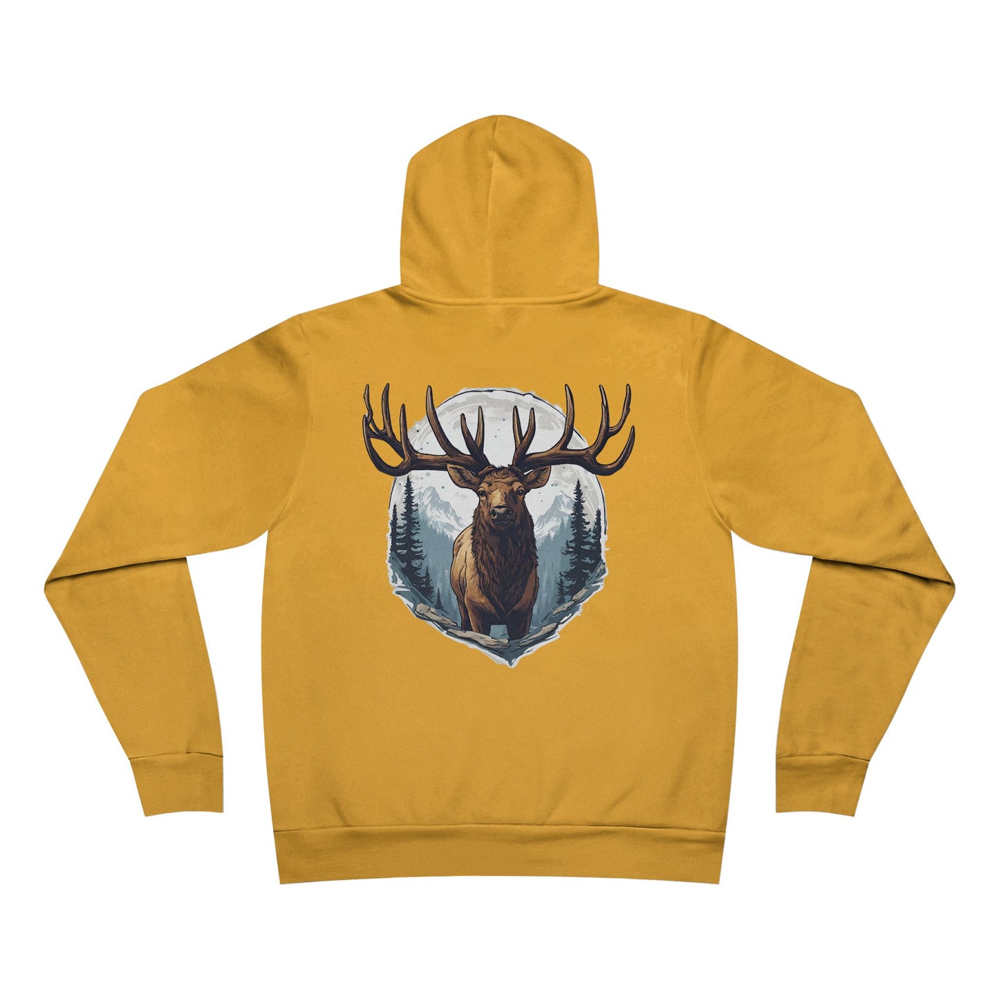 Mountain Elk El Rancho Logo Unisex Garment-Dyed Hoodie