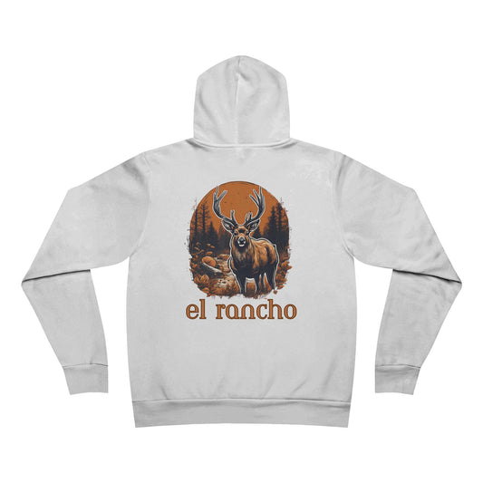 Deer Orange El Rancho Unisex Garment-Dyed Hoodie
