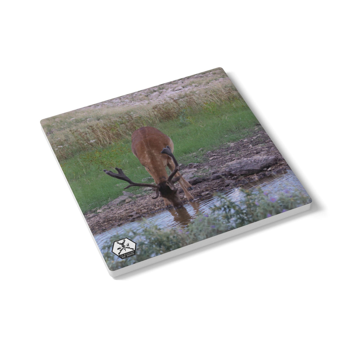 Personalized El Rancho Ceramic Coaster