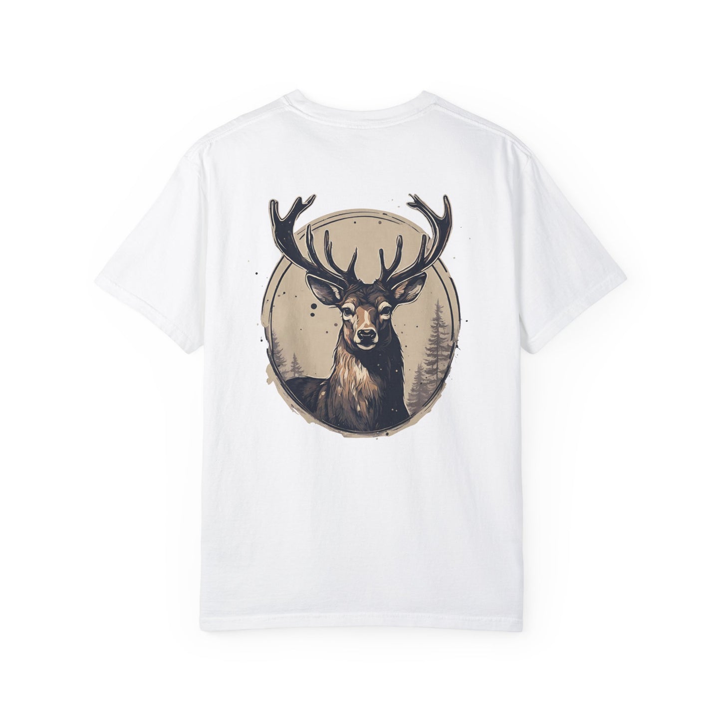 Deer With Specs El Rancho Black Logo T-shirt