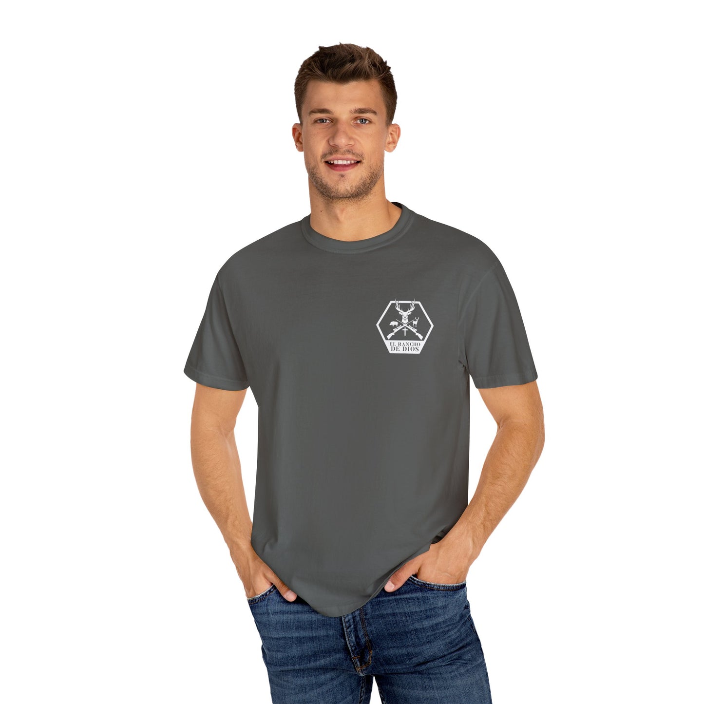 Deer With Specs El Rancho Black Logo T-shirt