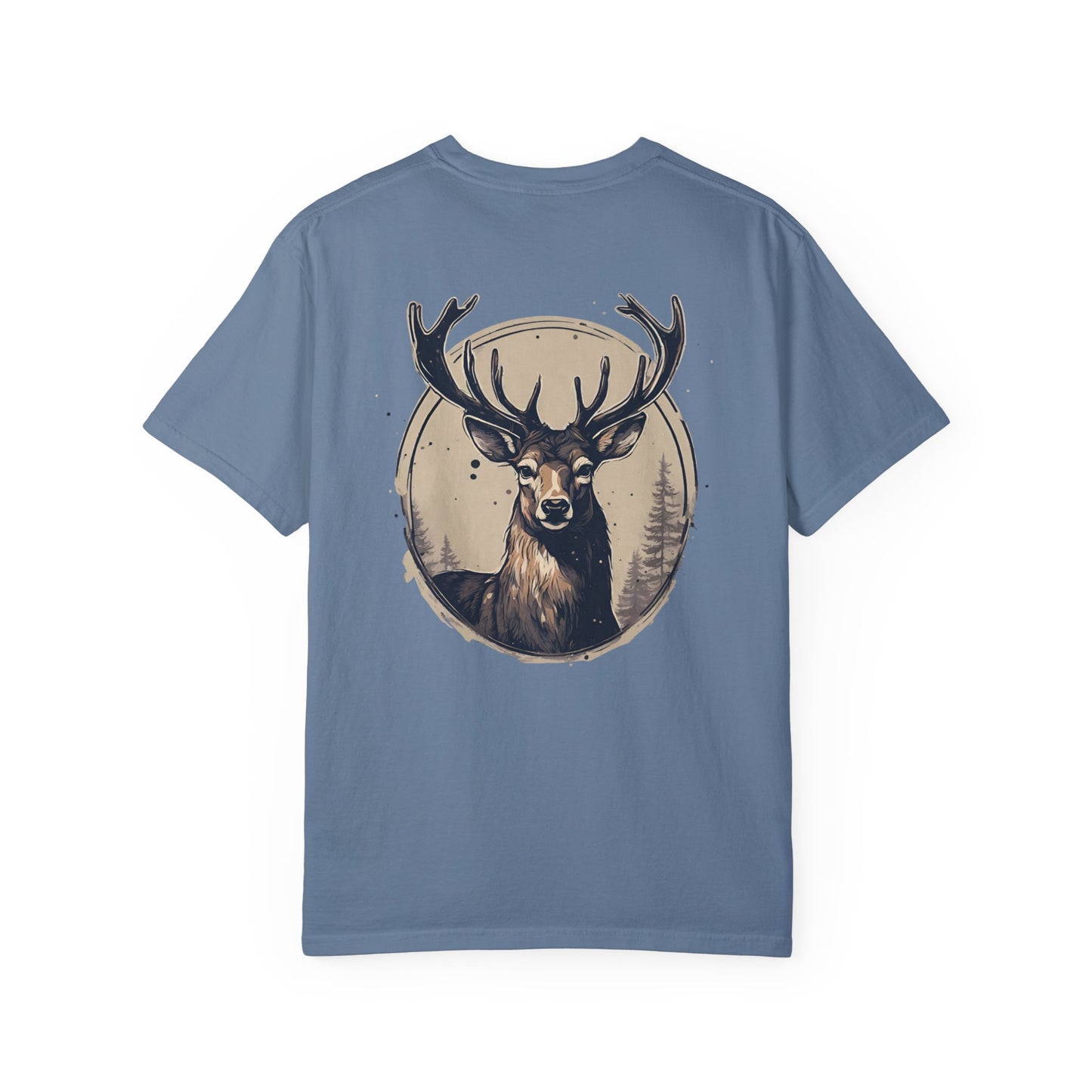Deer With Specs El Rancho Black Logo T-shirt