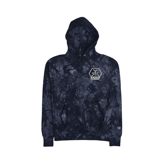 El Rancho Unisex Champion Tie-Dye Hoodie (Embroidery)