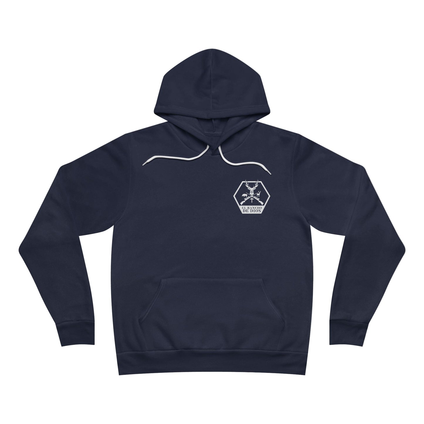 Deer With Specs El Rancho Logo Unisex Garment-Dyed Hoodie