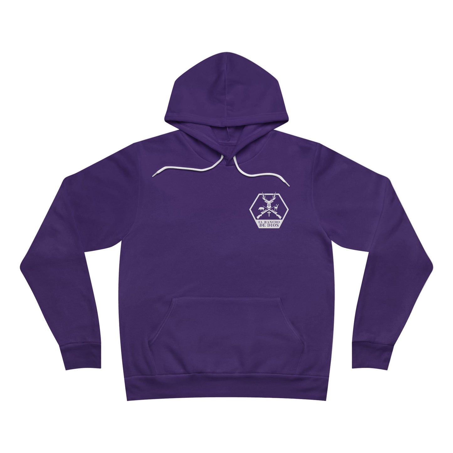 Deer With Specs El Rancho Logo Unisex Garment-Dyed Hoodie