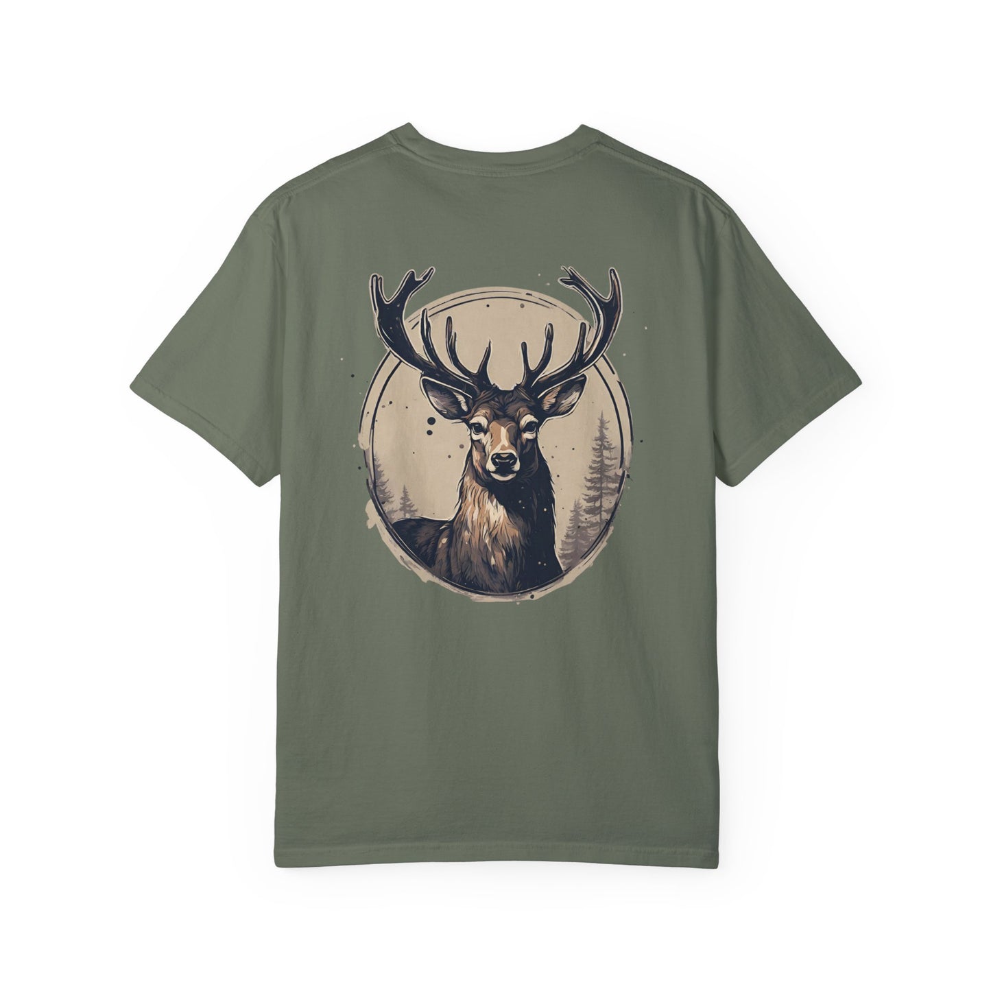 Deer With Specs El Rancho Black Logo T-shirt