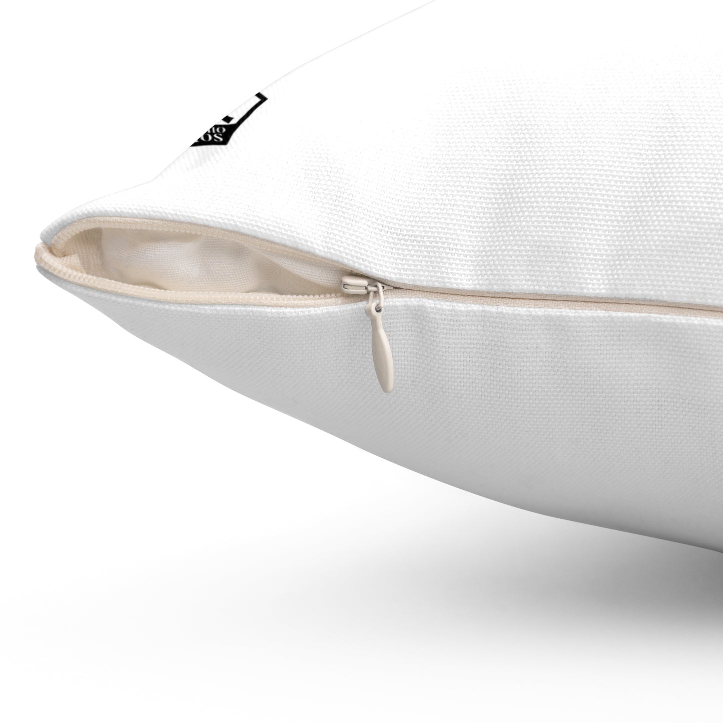 Custom El Rancho Picture Spun Polyester Square Pillow