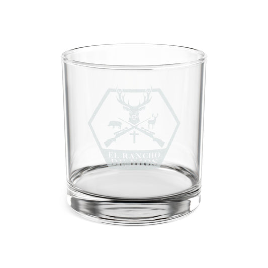 El Rancho Whiskey Glass, 10.5oz (Engraving)