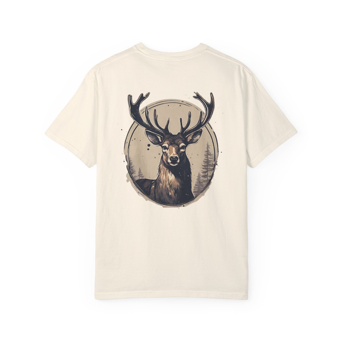 Deer With Specs El Rancho Black Logo T-shirt