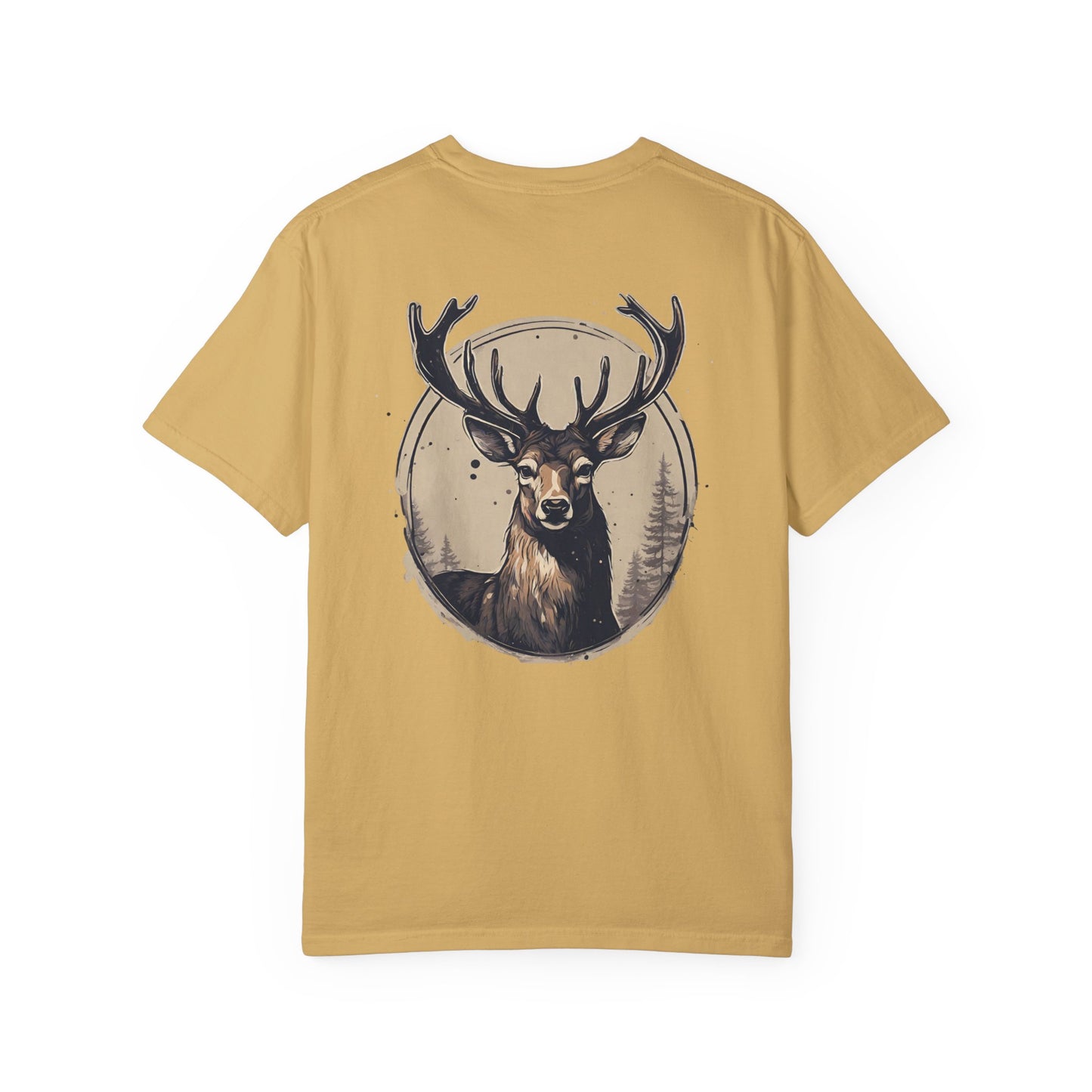 Deer With Specs El Rancho Black Logo T-shirt