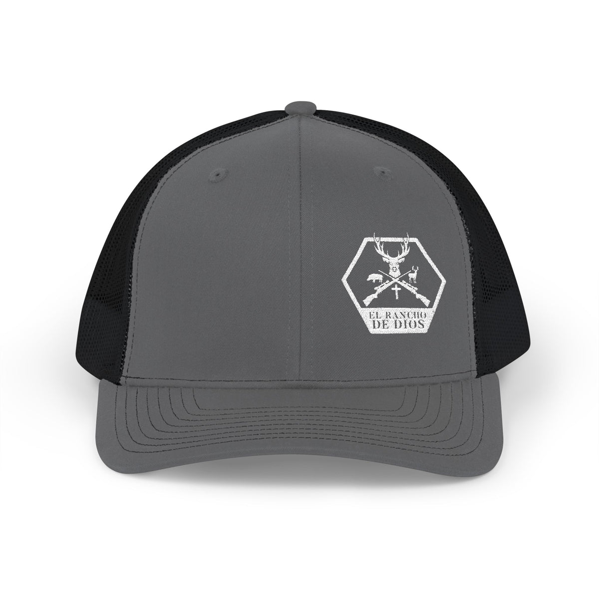 El Rancho Embroidered Richardson Trucker Cap
