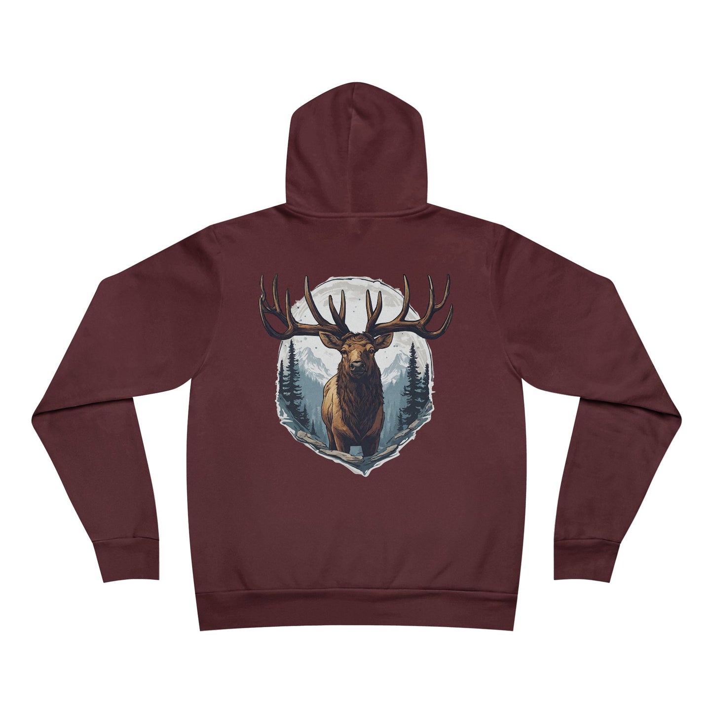 Mountain Elk El Rancho Logo Unisex Garment-Dyed Hoodie