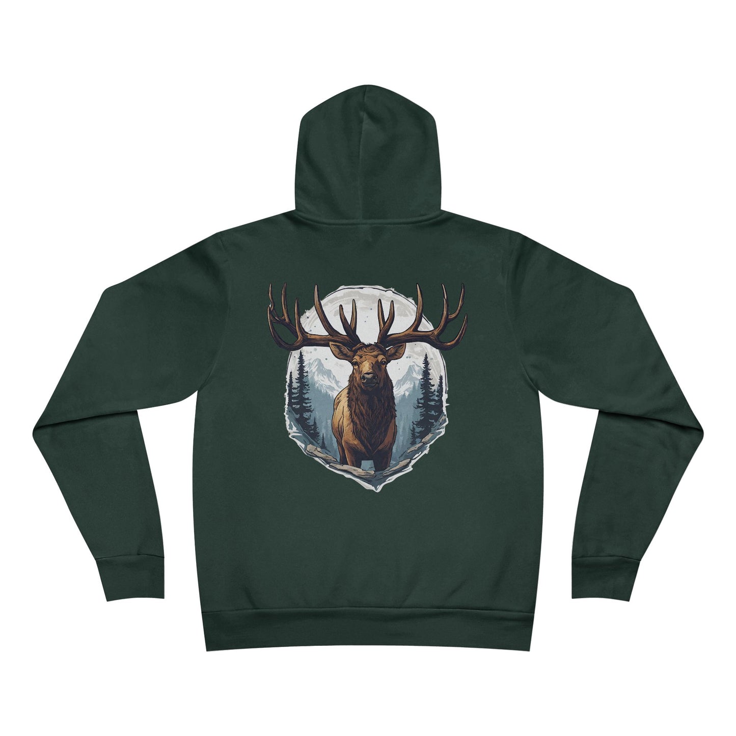 Mountain Elk El Rancho Logo Unisex Garment-Dyed Hoodie
