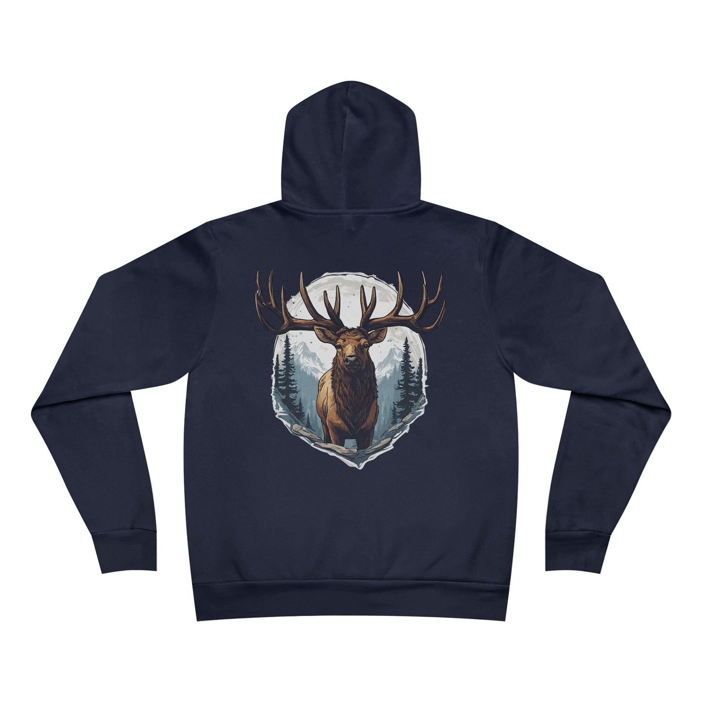 Mountain Elk El Rancho Logo Unisex Garment-Dyed Hoodie