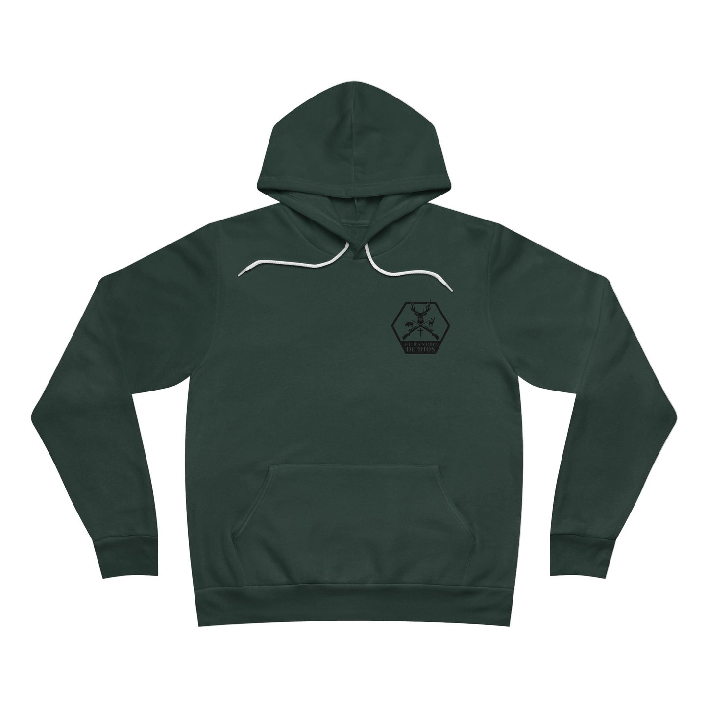 El Rancho Logo Unisex Garment-Dyed Hoodie